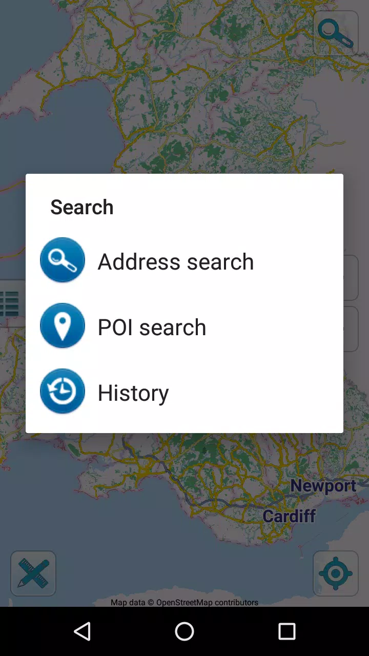 Map of Wales offline Screenshots