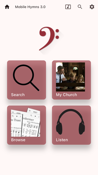 Mobile Hymns Sheet Music Screenshots