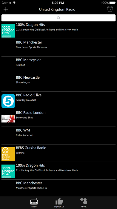 British Radio - UK Radio Screenshots