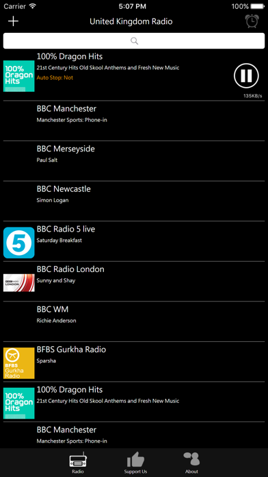 British Radio - UK Radio Screenshots