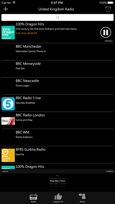 British Radio - UK Radio Screenshots