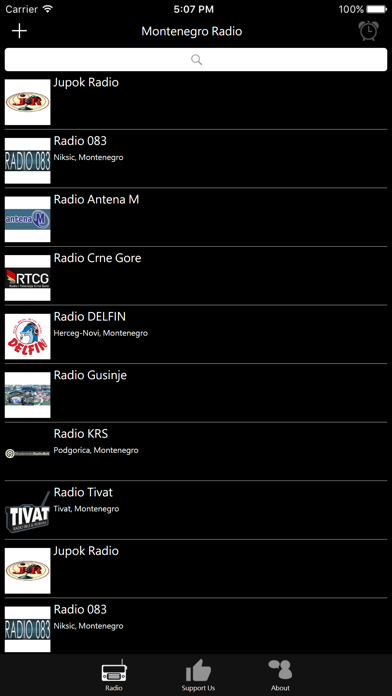 Montenegrin Radio Screenshots