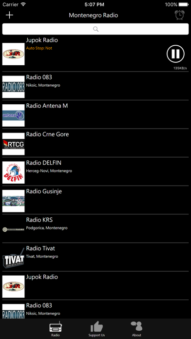 Montenegrin Radio Screenshots
