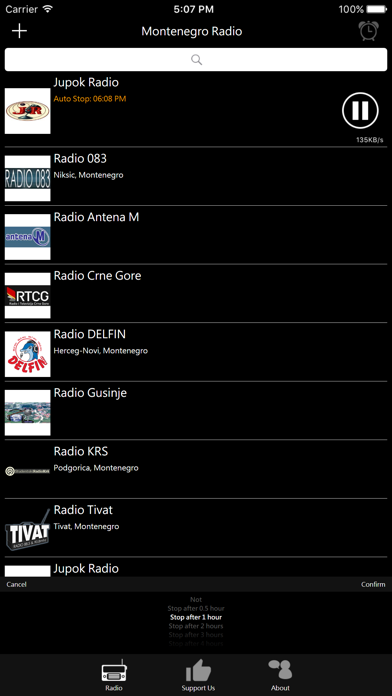 Montenegrin Radio Screenshots