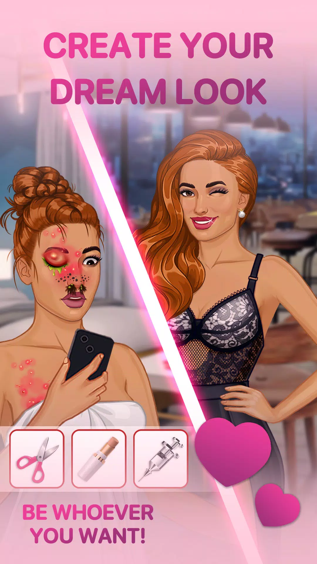 Winked Screenshots