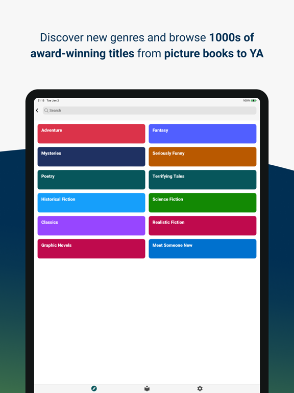 Open eBooks iPad Screenshots