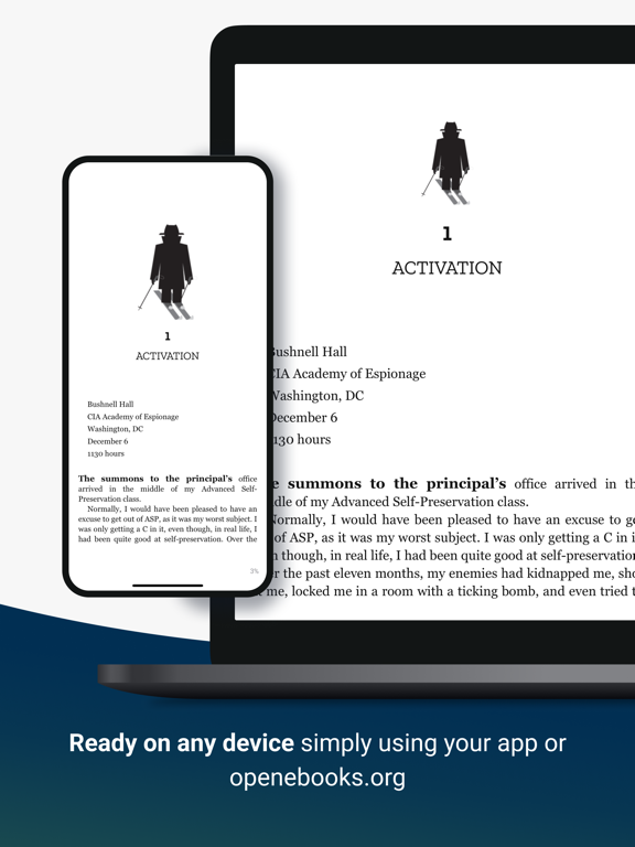 Open eBooks iPad Screenshots