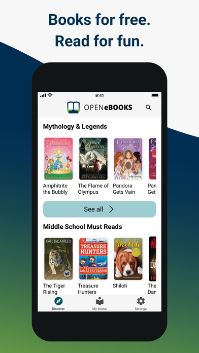 Open eBooks Screenshots