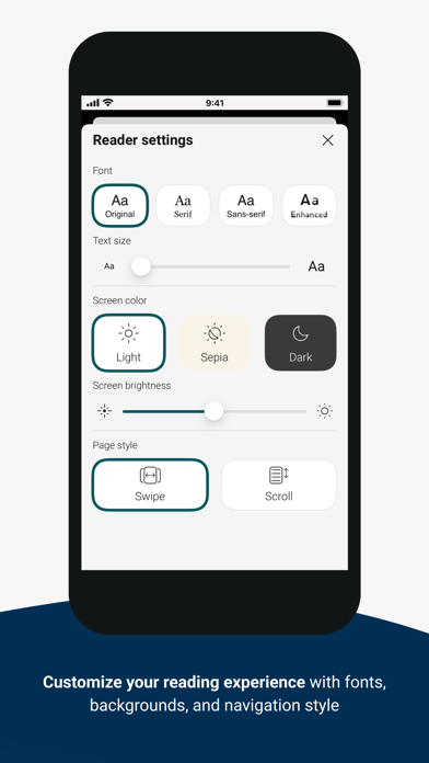 Open eBooks Screenshots