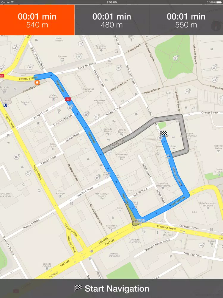 Saint George's Offline Map and Travel Trip Guide iPad Screenshots