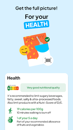 Open Food Facts - Food scanner Screenshots