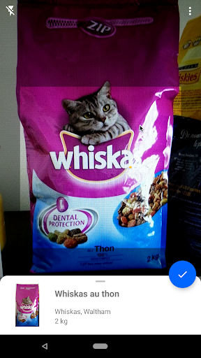 Open Pet Food Facts Screenshots