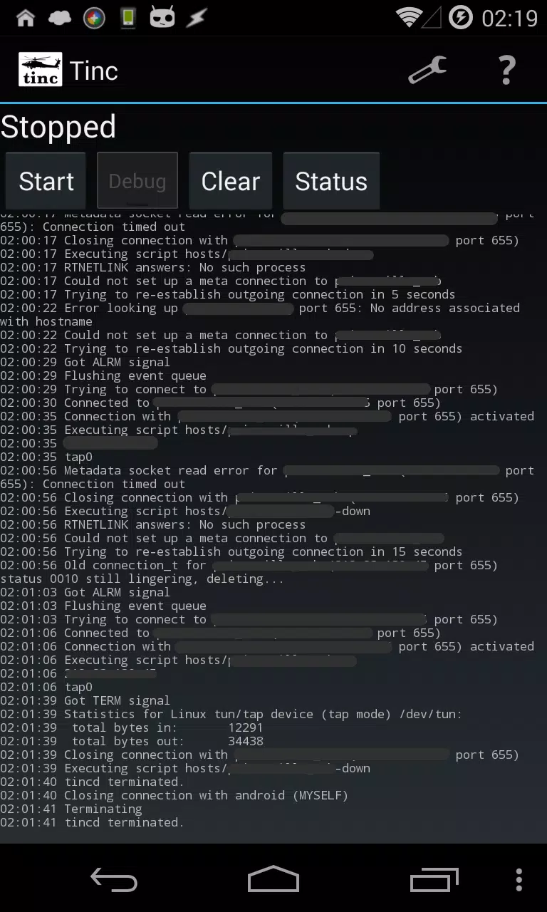 Tinc Screenshots