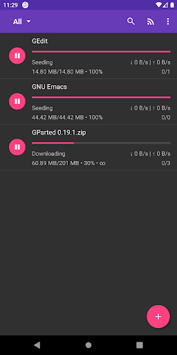 LibreTorrent Screenshots