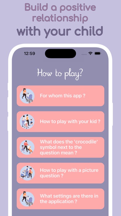 Ask Your Child: Questions Game Screenshots