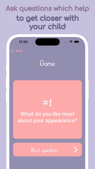 Ask Your Child: Questions Game Screenshots