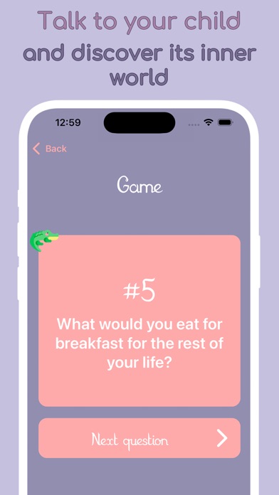 Ask Your Child: Questions Game Screenshots