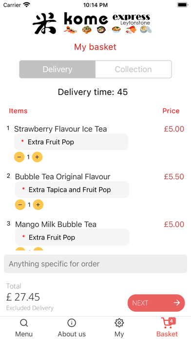 Kome Express Leytonstone Screenshots