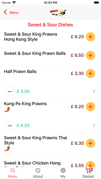 Magic Wok Screenshots