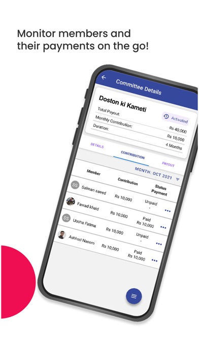 iKameti–Committee Management Screenshots
