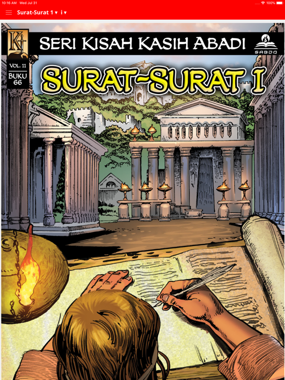 Komik Kisah Kasih Abadi iPad Screenshots