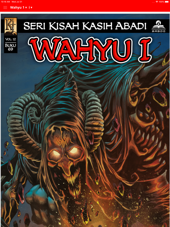 Komik Kisah Kasih Abadi iPad Screenshots