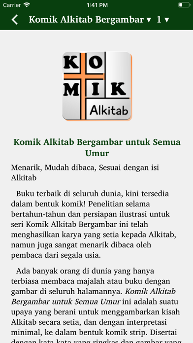 Komik Alkitab Bergambar Screenshots