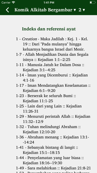Komik Alkitab Bergambar Screenshots