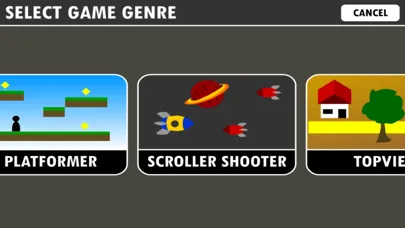 Screenshot di Game Creator 2D