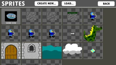 Screenshot di Game Creator 2D