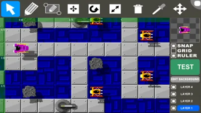 Screenshot di Game Creator 2D