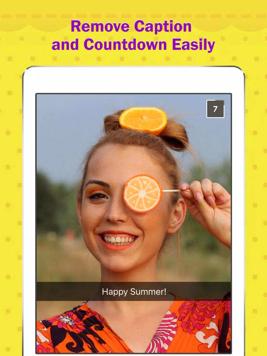 Captures d'écran de Caption Remover App for screenshots iPad