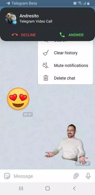 Telegram Beta Screenshots