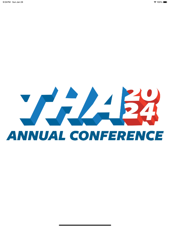 THA Annual Conference iPad Screenshots