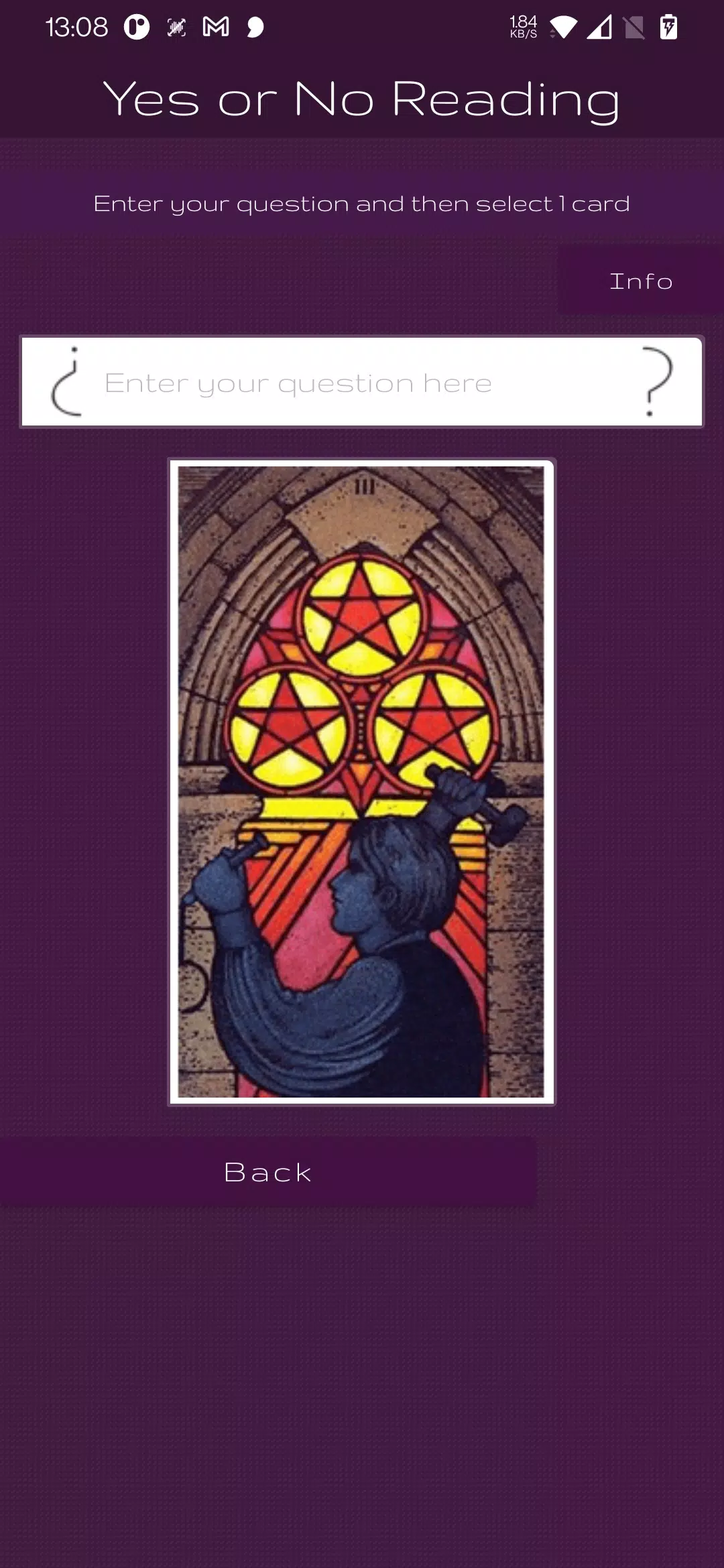 Tarot Daily: card reading سکرین شاٹس