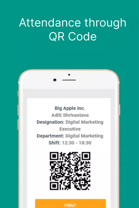 Attendance App for Employees Screenshots