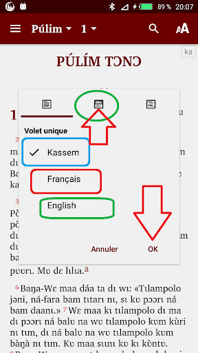Bible en Kasem Screenshots