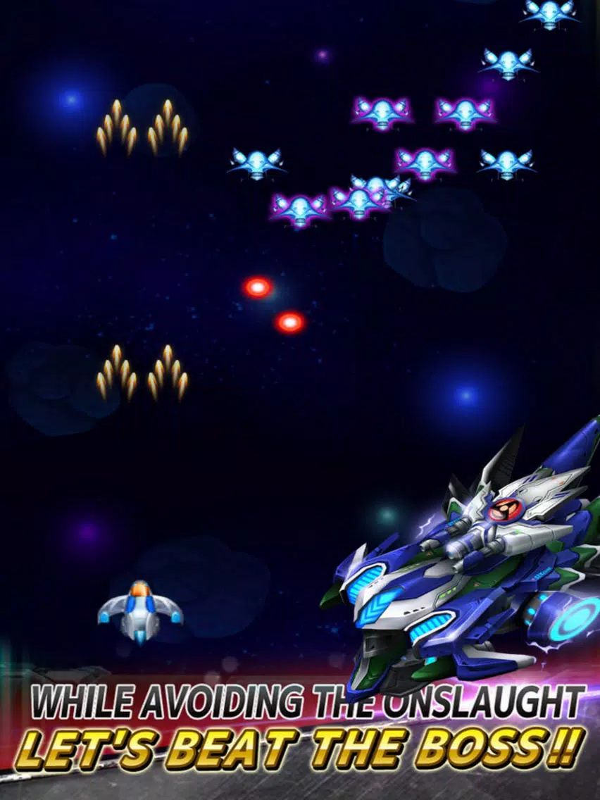 War Air legen: Defense Galaxy iPad Screenshots