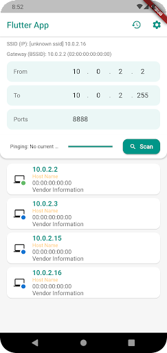 Angry Port Scanner Screenshots