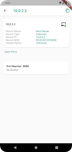 Angry Port Scanner Screenshots
