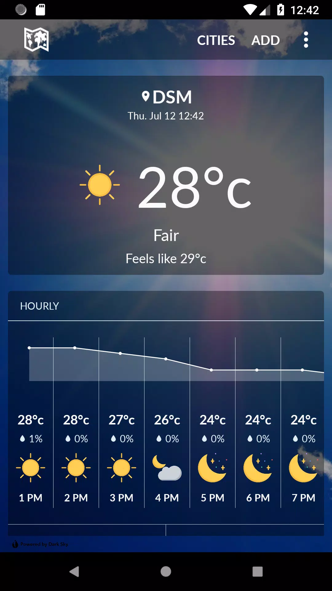 Tanzania Weather Screenshots