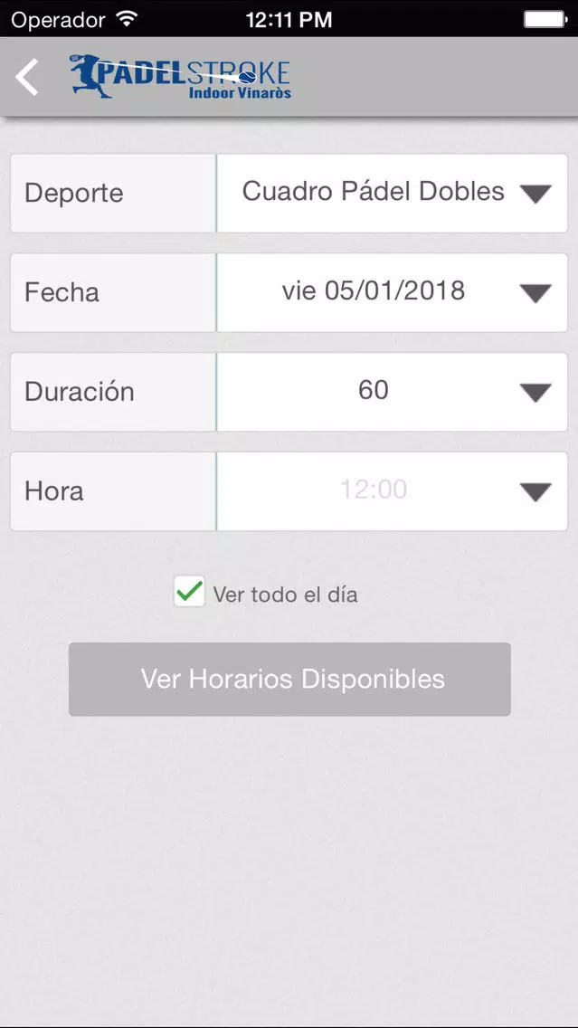 Padel Stroke Indoor Vinaròs Screenshots