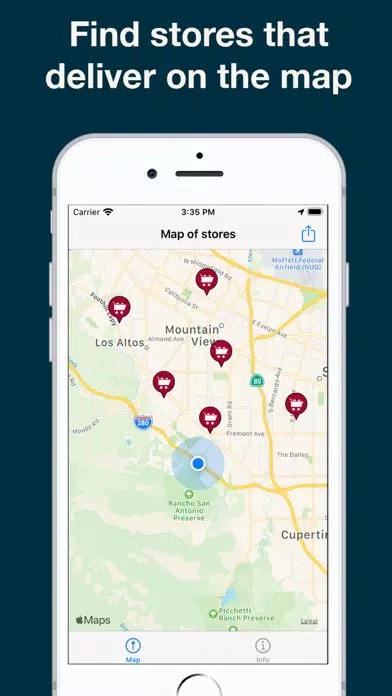 Groceries delivery Screenshots