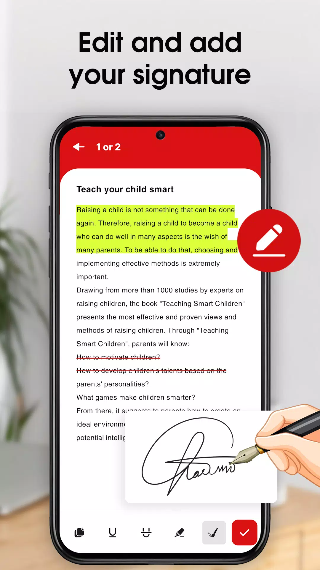 Lite PDF Reader and Editor PDF Screenshots