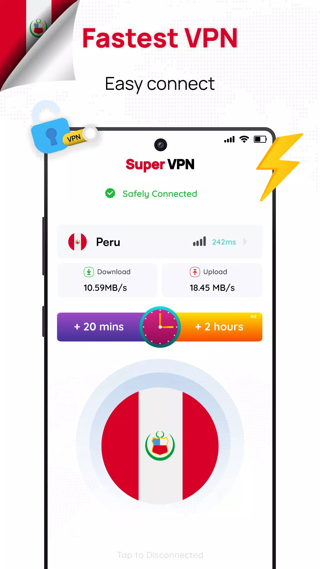 Peru VPN: Get Peru IP Screenshots