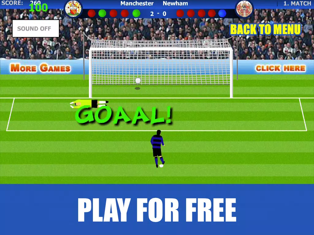 Penalty League Soccer Heads - KaiserGames™ free fun multiplayer football goal keeper ball game for champions and team manager iPad Screenshots