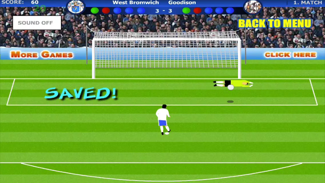 Penalty League Soccer Heads - KaiserGames™ free fun multiplayer football goal keeper ball game for champions and team manager Screenshots