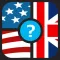 QuizPop Mania! Guess the Emoji Flags - a free word guessing quiz game