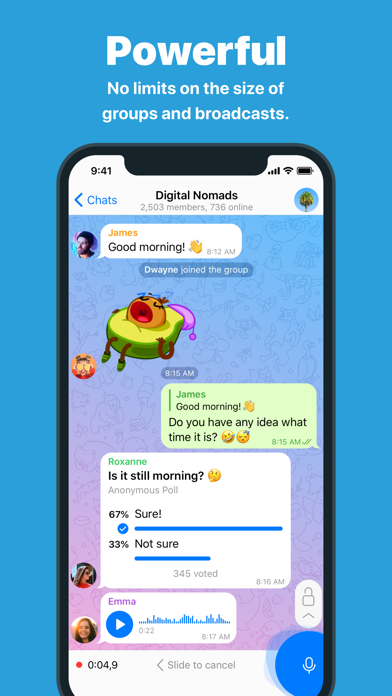 Telegram Messenger Screenshots