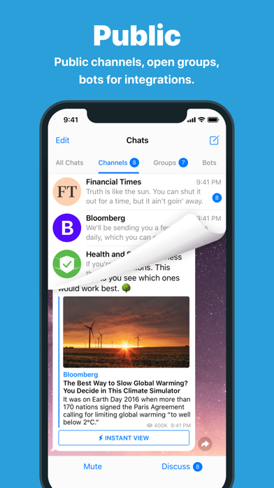 Telegram Messenger Screenshots